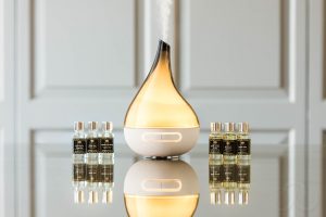 Product photograph of a scented oil diffuser